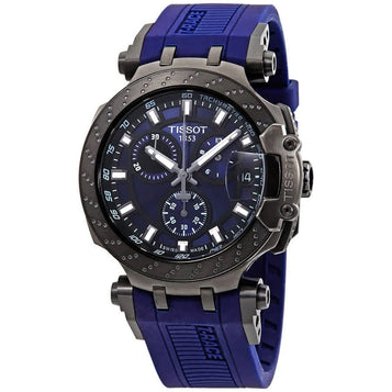 Men'S T-Race Chronograph 42Mm Watch T115.417.37.041.00