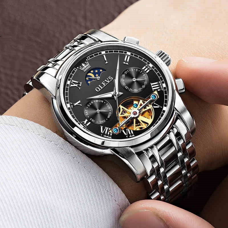 silver-black