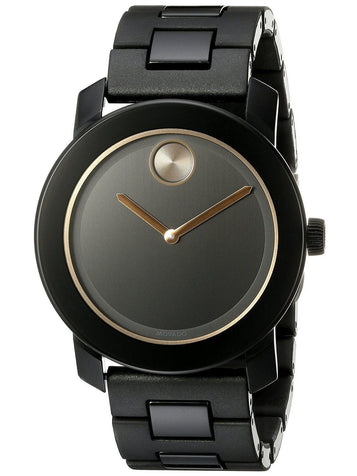 Unisex Bold Large Analog Neon Rim 42Mm Watch 3600315