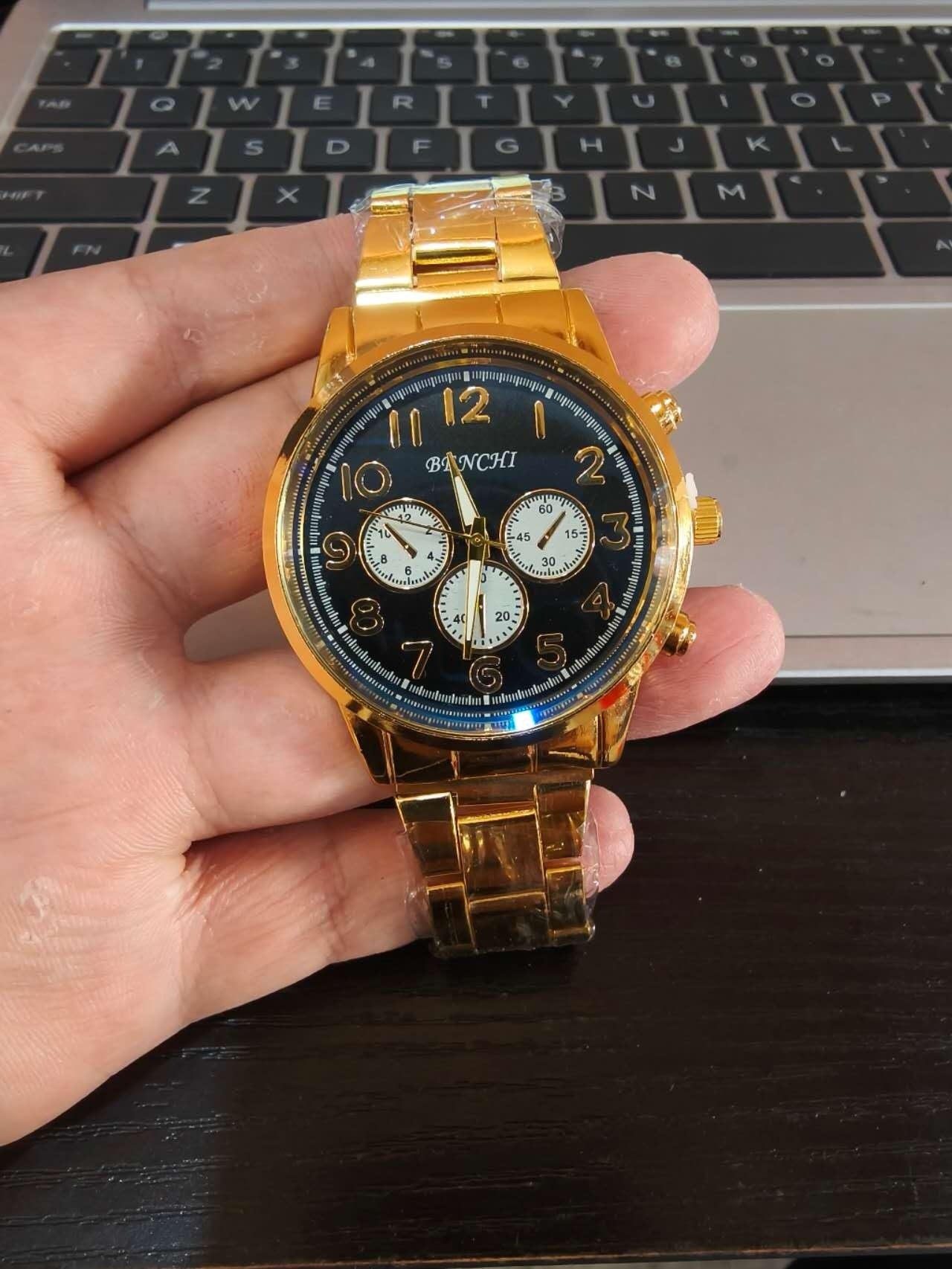 gold-black-surface