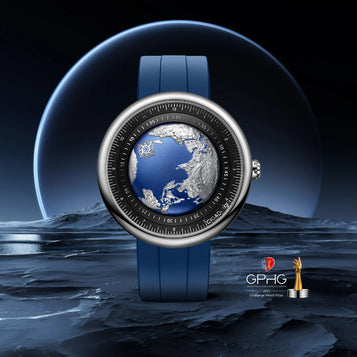 Mechanical Watch Blue Planet
