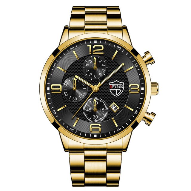 steel-gold-black