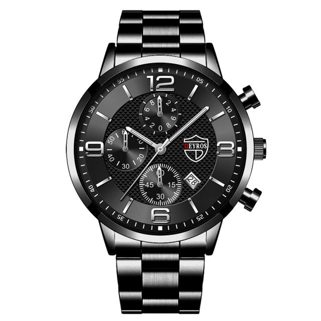 steel-black-silver