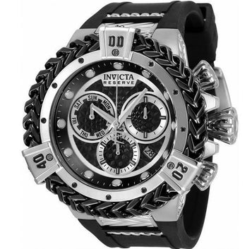 Invicta Reserve Herc 33150 Men'S round Chronograph Date Analog Silicone Watch