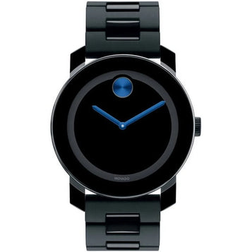 Unisex Bold Large Analog Neon Rim 42Mm Watch 3600099