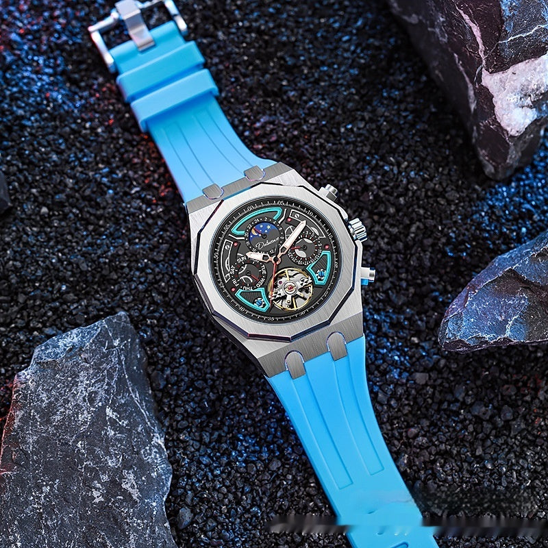 white-silicone-blue