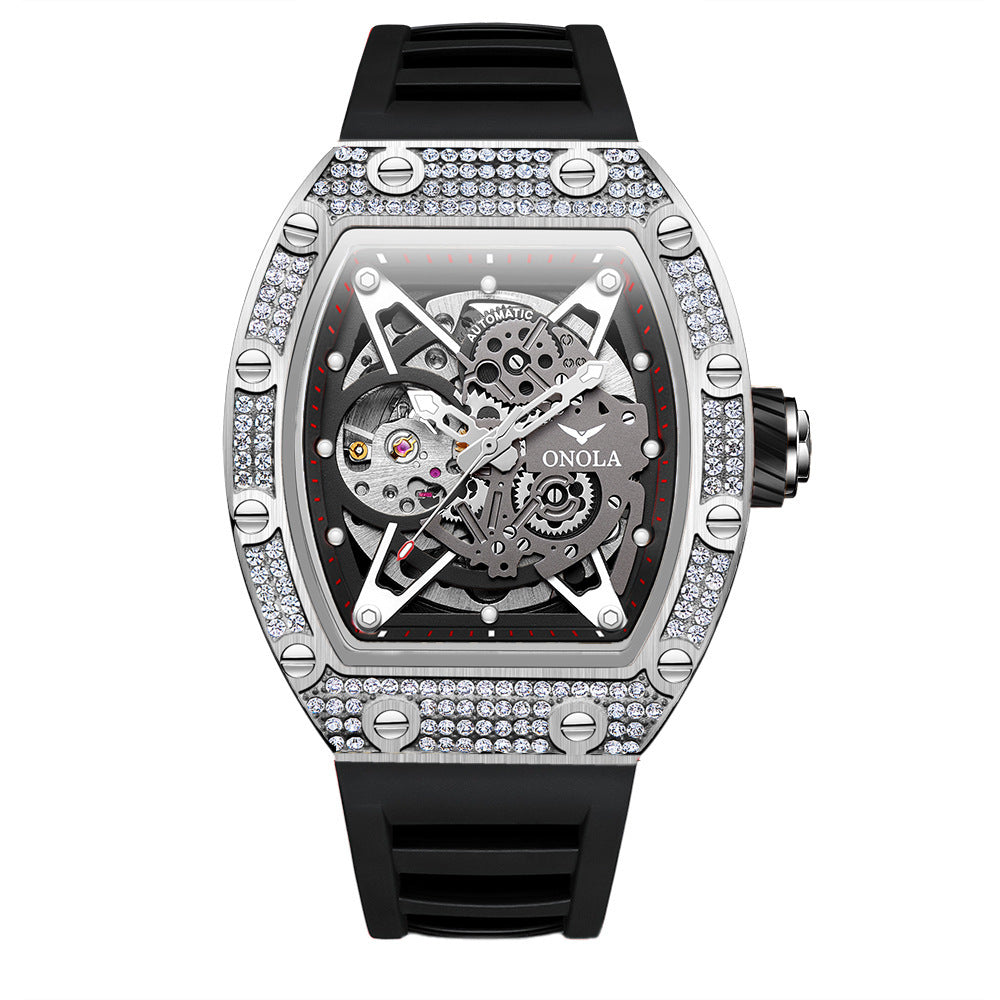 silver-black