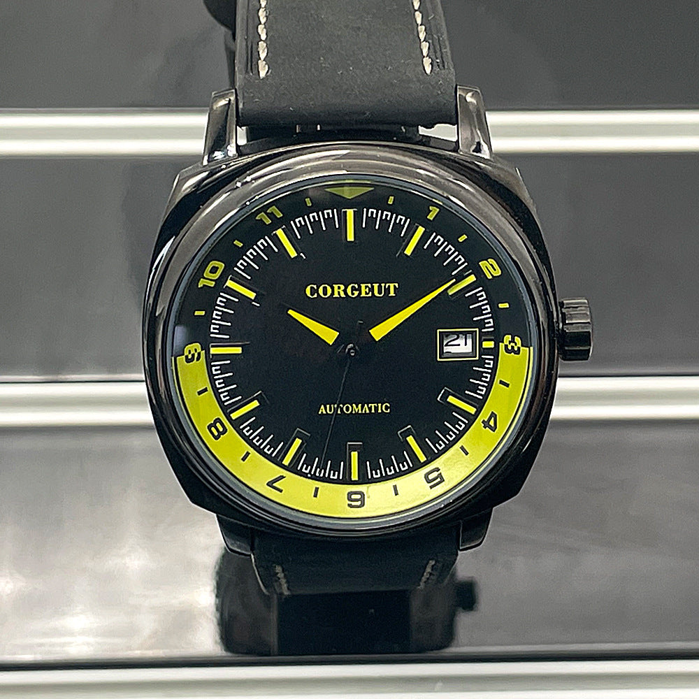 black-black-with-yellow-circle
