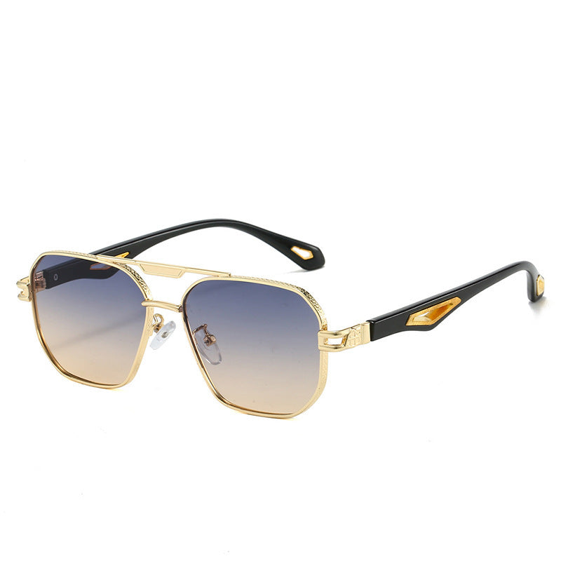 gold-frame-blue-and-yellow