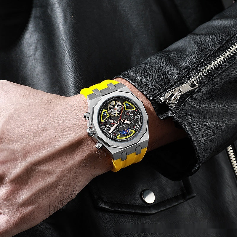 white-silicone-yellow